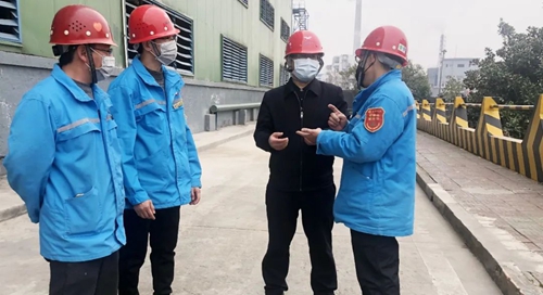 王大真到楚星公司、松滋肥業(yè)檢查疫情防控及安全生產(chǎn)情況(圖2)