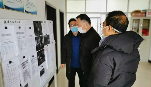 周金平先后到楚星公司、松滋肥業(yè)、實(shí)訓(xùn)基地和股份公司檢查疫情防控工作(圖3)