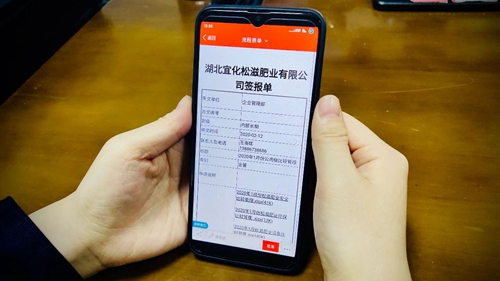 線上辦公零接觸！松滋肥業(yè)信息化在戰(zhàn)“疫”之中顯身手(圖2)