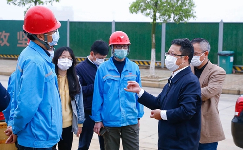 王大真到股份公司、TMP及TPO項(xiàng)目現(xiàn)場檢查工作(圖1)