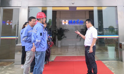 王大真到松滋肥業(yè)、楚星公司和TMP項目現(xiàn)場檢查工作(圖3)