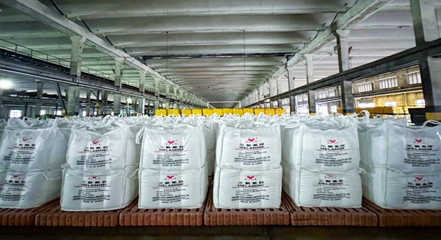 新疆宜化專(zhuān)精特新產(chǎn)品微粉三胺成功下線