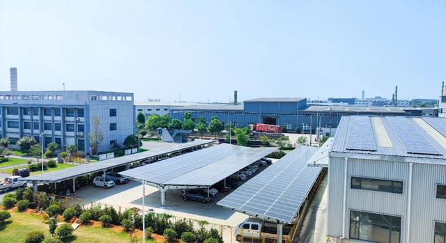 新材料公司光伏發(fā)電項目順利并網(wǎng)！(圖1)